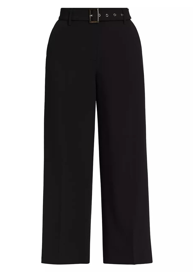 Elie Tahari The Carla Belted Culotte Pants