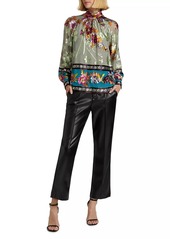 Elie Tahari The Geneva Floral Blouse