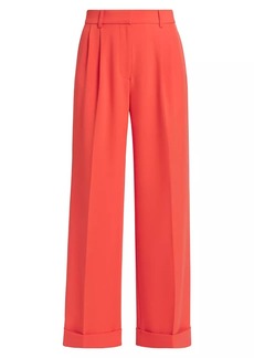 Elie Tahari The Jolene Pleated Wide-Leg Pants