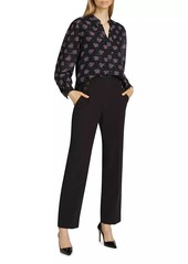 Elie Tahari The Jolie Straight-Leg Pants