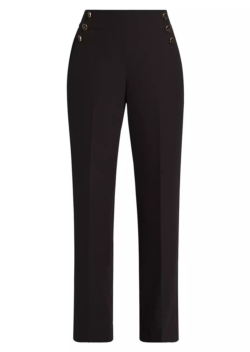 Elie Tahari The Jolie Straight-Leg Pants