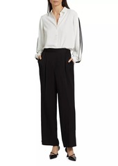 Elie Tahari The Katya Silk-Blend Pants