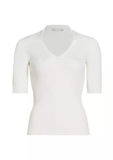 Elie Tahari The Laura Polo Pullover