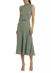 Elie Tahari The Leith Cashmere Midi-Dress