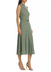 Elie Tahari The Leith Cashmere Midi-Dress