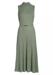 Elie Tahari The Leith Cashmere Midi-Dress