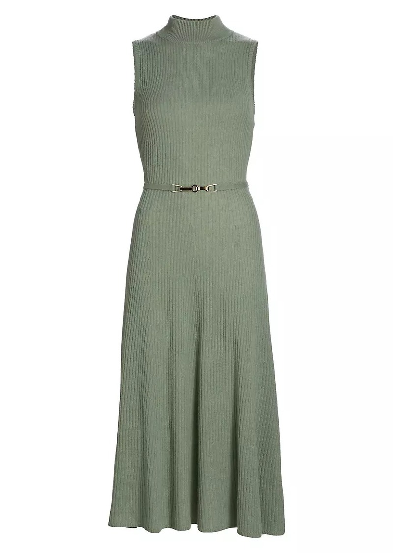 Elie Tahari The Leith Cashmere Midi-Dress