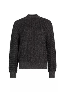 Elie Tahari The Rory Mock-Turtleneck Sweater
