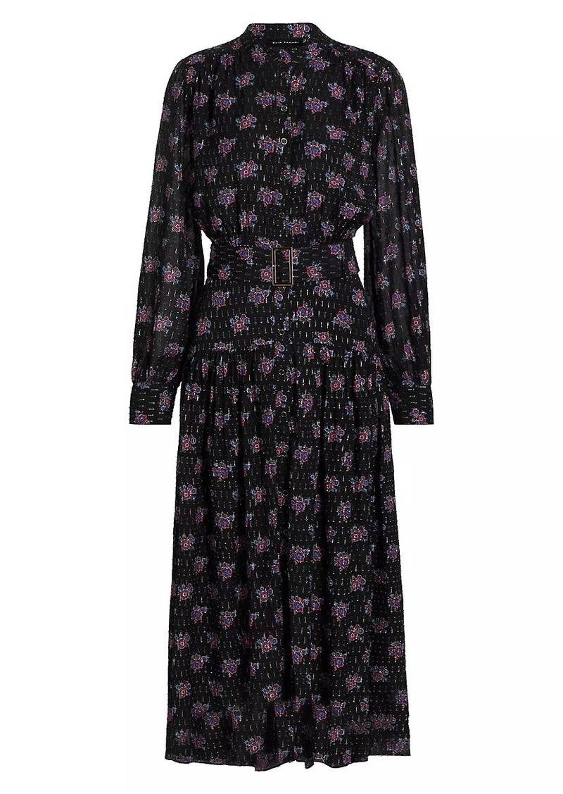 Elie Tahari The Rue Floral Shirtdress