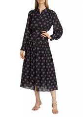 Elie Tahari The Rue Floral Shirtdress