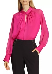 Elie Tahari The Valentine Silk Blouse