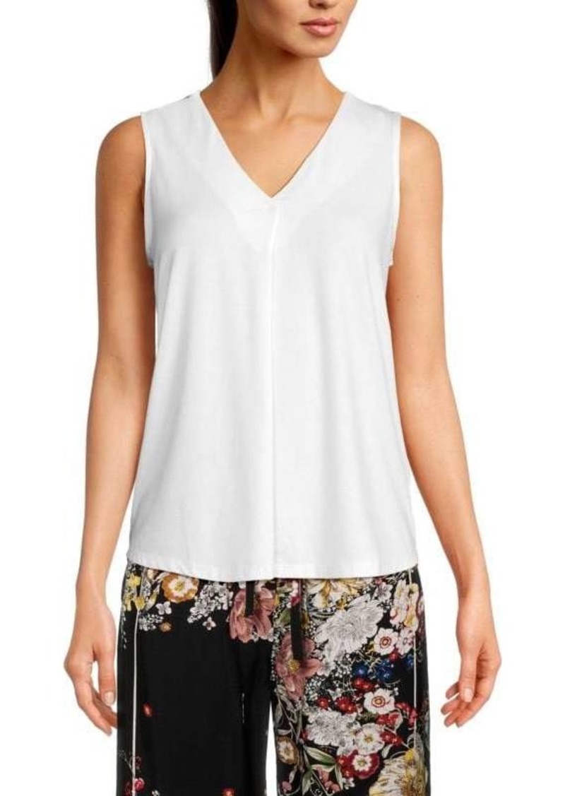 Elie Tahari Vneck Tank Top