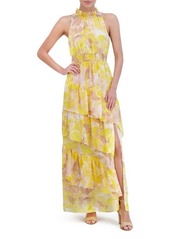 Eliza J Floral Tiered Maxi Dress