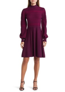 Eliza J Long Sleeve Sweater Dress