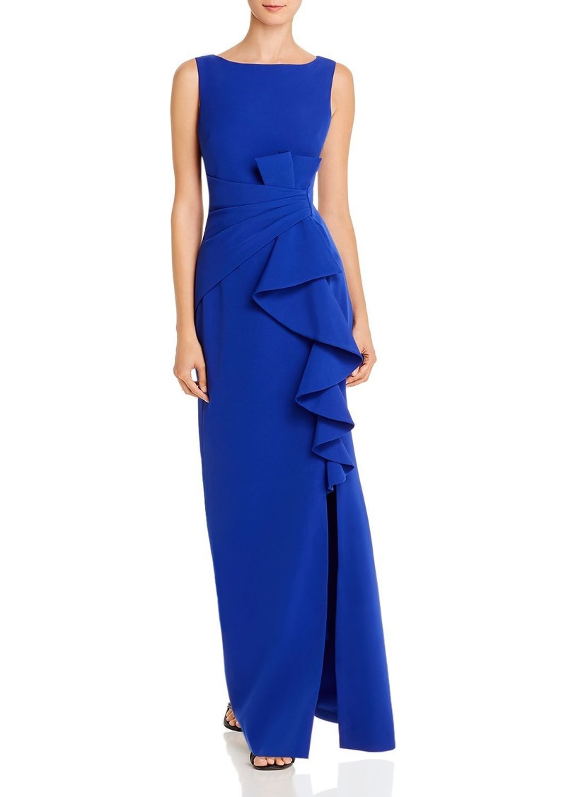 Eliza J Eliza J Sleeveless Cascading-Ruffle Gown | Dresses