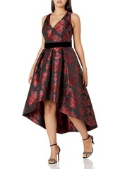 Eliza J Women's Floral Fit and Flare Dress