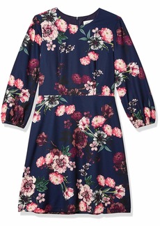 Eliza J Women's Floral Printed FIT and Flare Dress