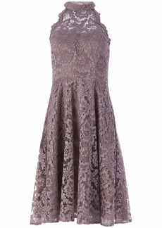 Eliza J Women's Lace Fit and Flare Dress (Regular and Petite)