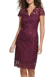 Eliza J Lace Sheath Dress