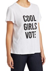 Cinq a Sept Cool Girls Vote T-Shirt