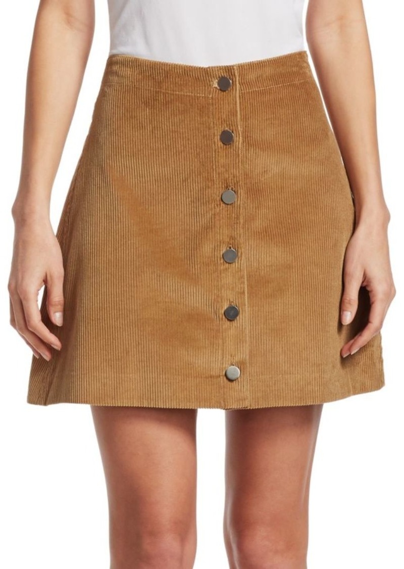 Pruitt Mini Corduroy Skirt