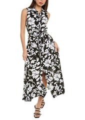 Ellen Tracy Maxi Shirtdress