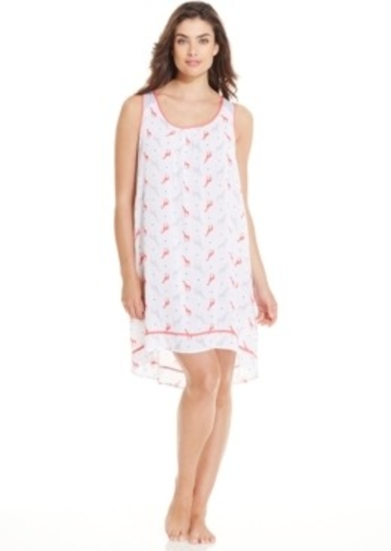 Ellen Tracy Ellen Tracy Sleeveless Giraffe Print Chemise | Sleepwear