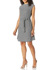 ELLEN TRACY Women's Cap Sleeeve Fit and Flare Dress  XS