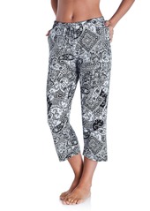 ELLEN TRACY Women's Cropped Pajama Pant  XL