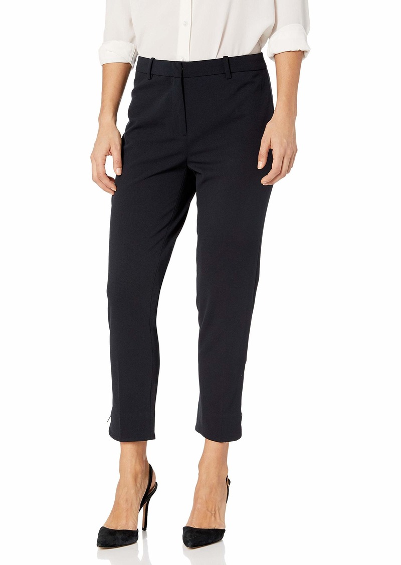 Ellen Tracy Women's Petite Zip Ankle Pant  PS