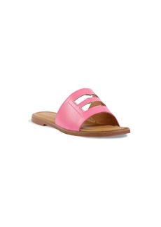 ELLEN TRACY Women's Sandals Comfortable Slide Slip On Shoes Isabel Flat Heel Toe Mules
