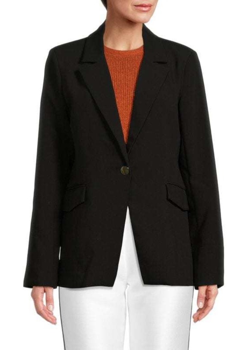 Ellen Tracy Solid Blazer