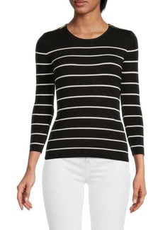 Ellen Tracy Striped Sweater