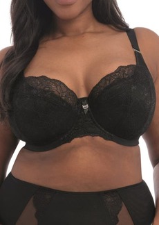Elomi Brianna Underwire Padded Half Cup Bra in Black at Nordstrom