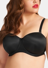 Elomi Full Figure Smoothing Underwire Strapless Convertible Bra EL1230, Online Only - Nude