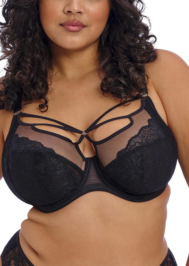 Elomi Women's Brianna Strappy Underwire Plunge Bra