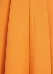 Emilia Wickstead - Camila wool-crepe midi dress - Orange - UK 14