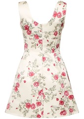 Emilia Wickstead Printed Duchesse Mini Dress