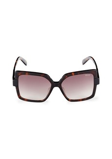 Emilio Pucci 55MM Butterfly Sunglasses