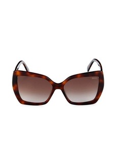 Emilio Pucci 58MM Butterfly Sunglasses