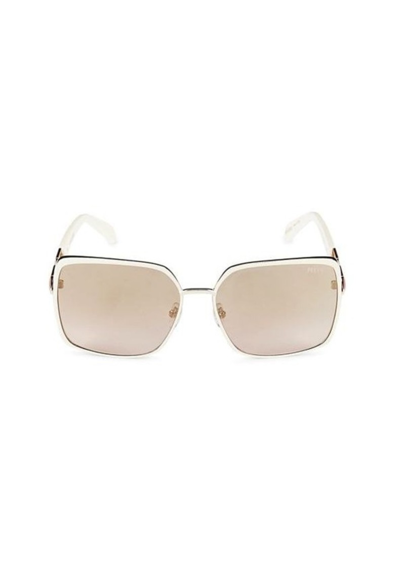 Emilio Pucci 60MM Rectangle Sunglasses