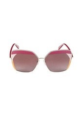 Emilio Pucci 62MM Geometric Sunglasses