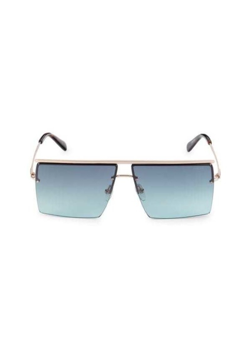 Emilio Pucci 62MM Rectangle Sunglasses