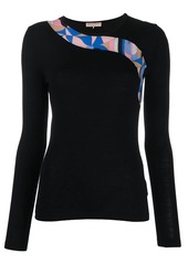 Emilio Pucci abstract panel jumper