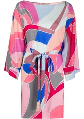 Emilio Pucci abstract-print coverup