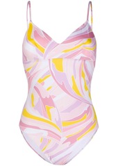 Emilio Pucci abstract-print swimsuit