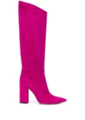 Emilio Pucci angled suede boots