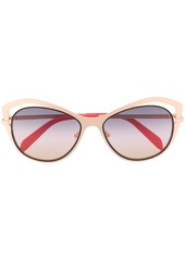 Emilio Pucci butterfly cut-out rim sunglasses