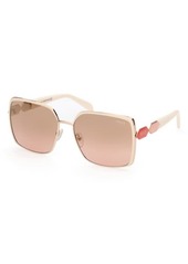 Emilio Pucci 60mm Square Sunglasses