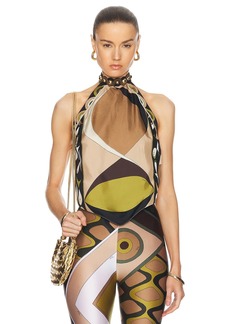 Emilio Pucci Backless Tank Top